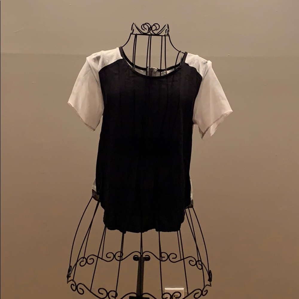 American Eagle Color Blocked Tee Shirt